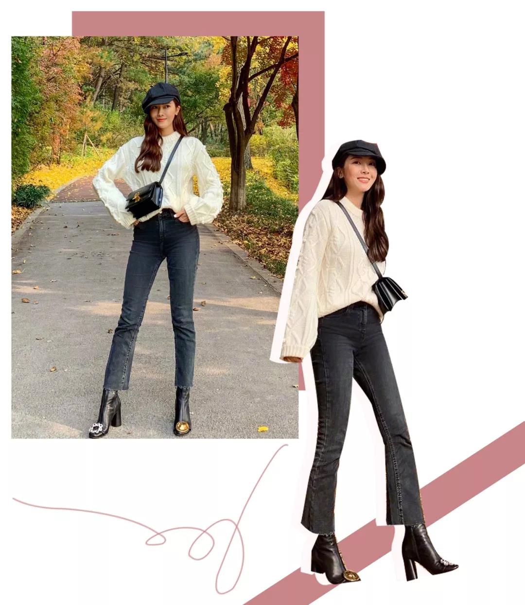 毛衣内搭的5种方法，这样穿保暖又时髦