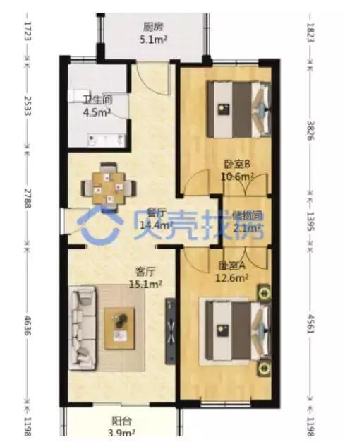 新划进光明中学的这个老小区，位置真好！还不贵