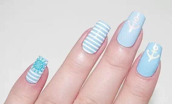 美甲小技巧贴甲片,简单美甲用贴纸