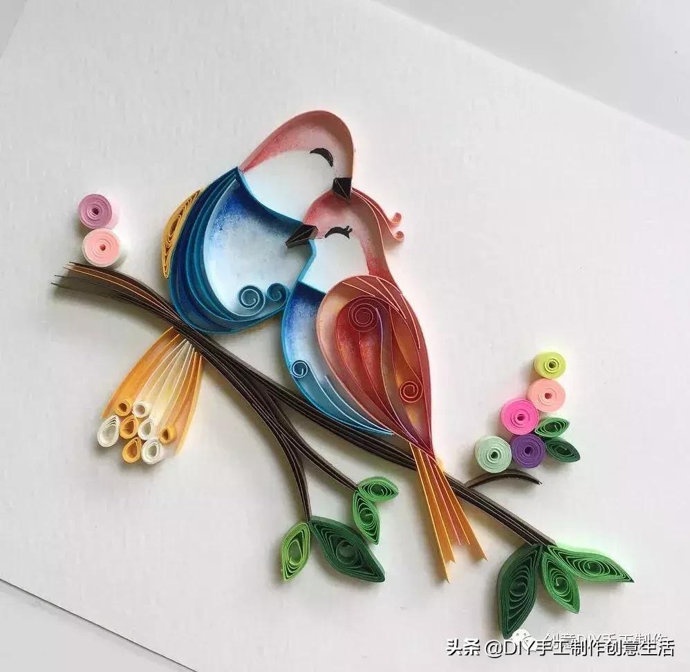 怎么用纸做立体画,用纸做的立体画