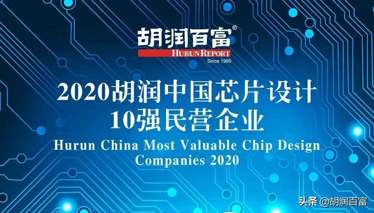 2020胡润中国芯片设计10强民营企业