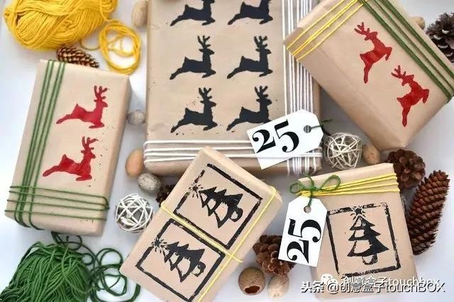 包装礼物的方法大礼盒,各种节日礼物盒卡纸