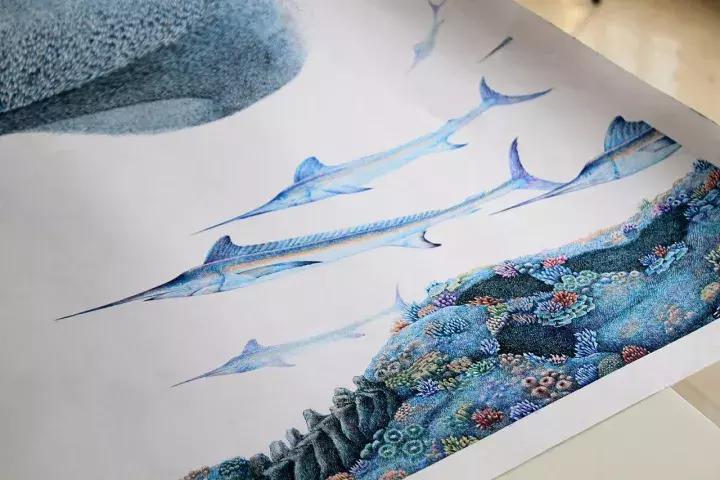 小央美水墨画作品欣赏,小央美人物画