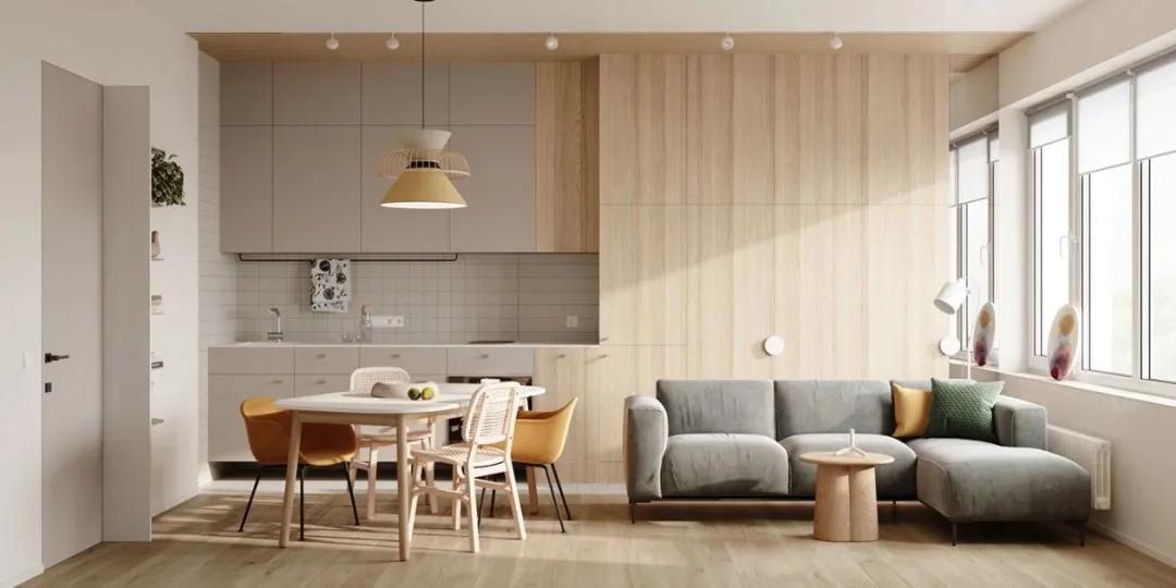 简约北欧风清新舒适感十足,倍感舒适的北欧风让生活回归自然