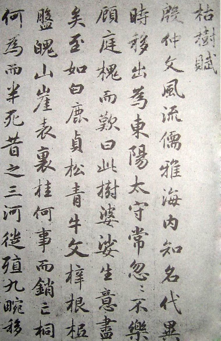 赵孟頫——元代书法鉴赏