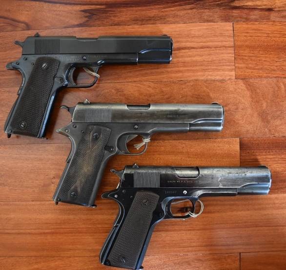 m1911手枪美国警察的手枪,m1911手枪美军装备了多少