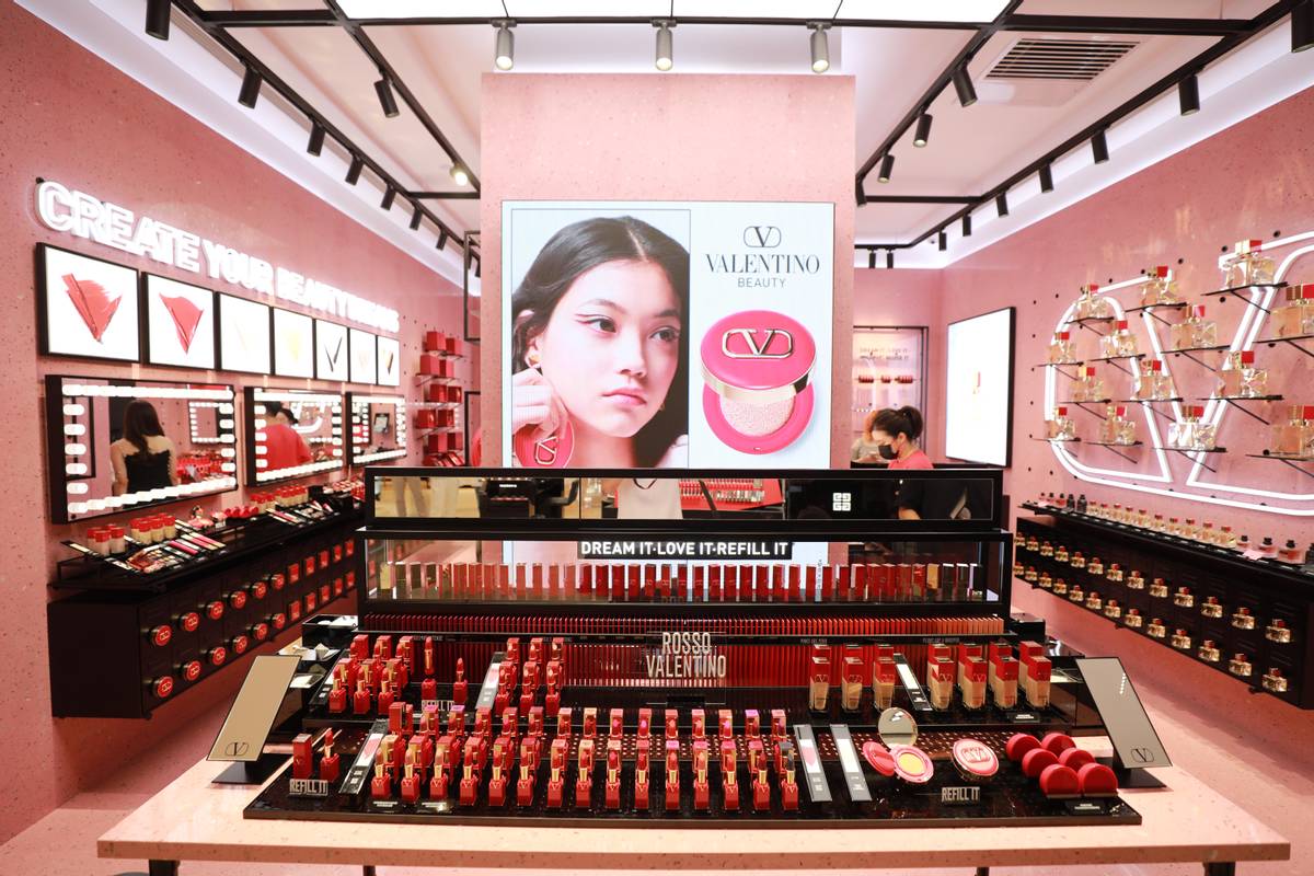 华伦天奴上海美妆展,深圳美妆大牌华伦天奴