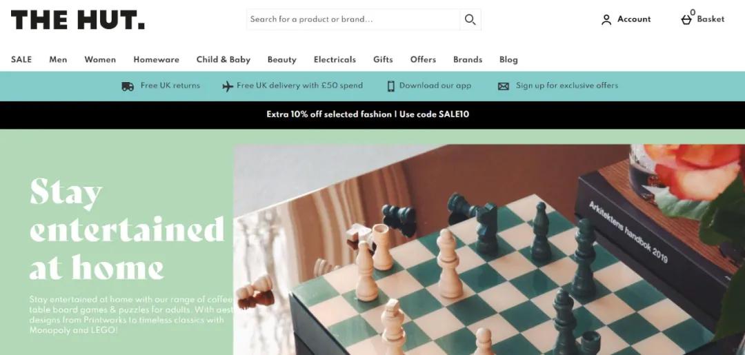 英国电商排名2022,英国电商品类排行榜