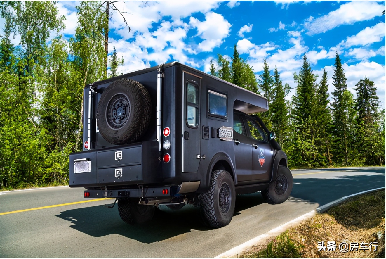 旅美速腾福特3.5t四驱b型房车,2024款福特t8b型房车四驱