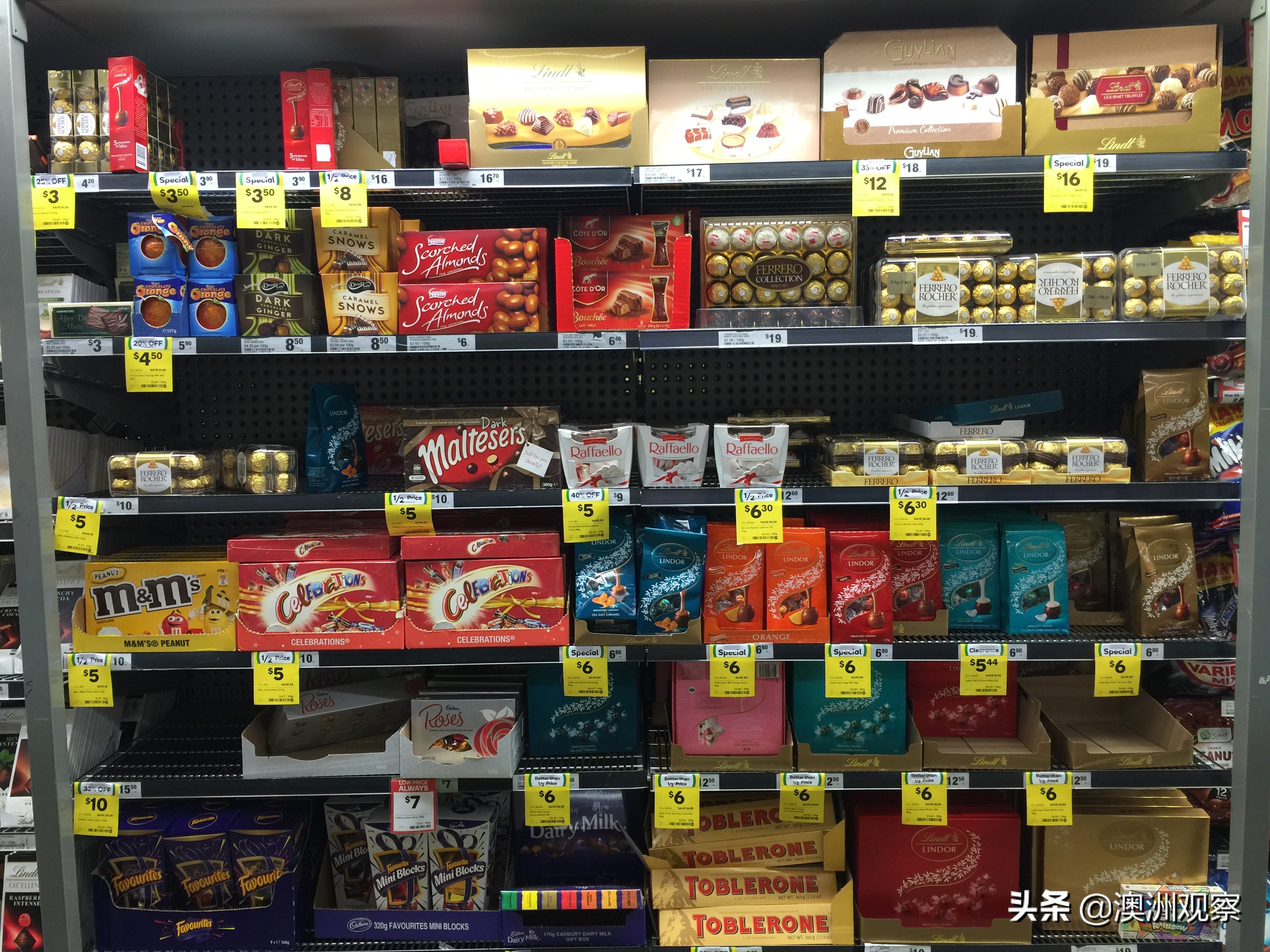 带你逛一下现在的俄罗斯超市,澳洲超市购物价目表