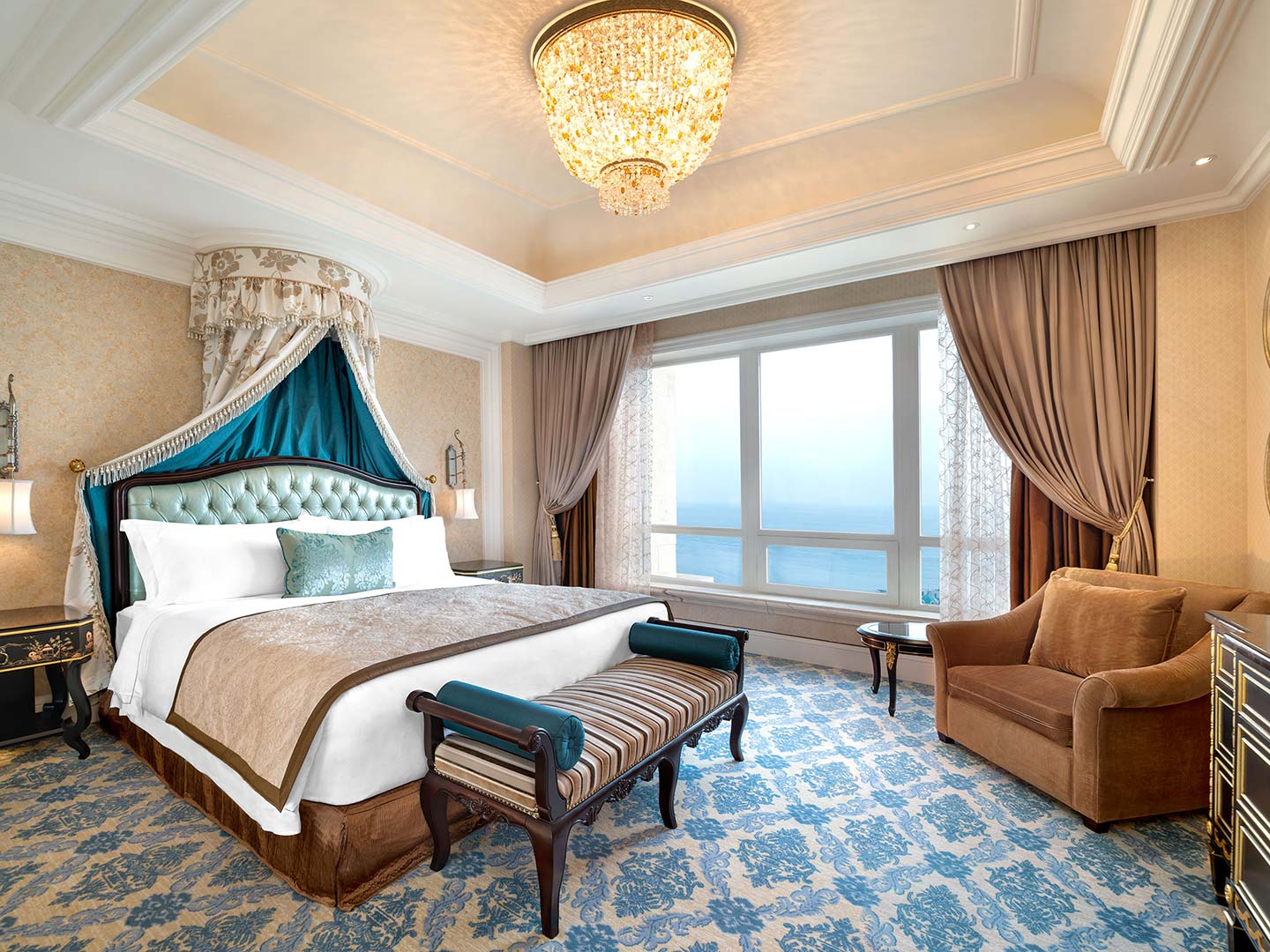 大连一方城堡豪华精选酒店露台,大连一方城堡豪华精选酒店