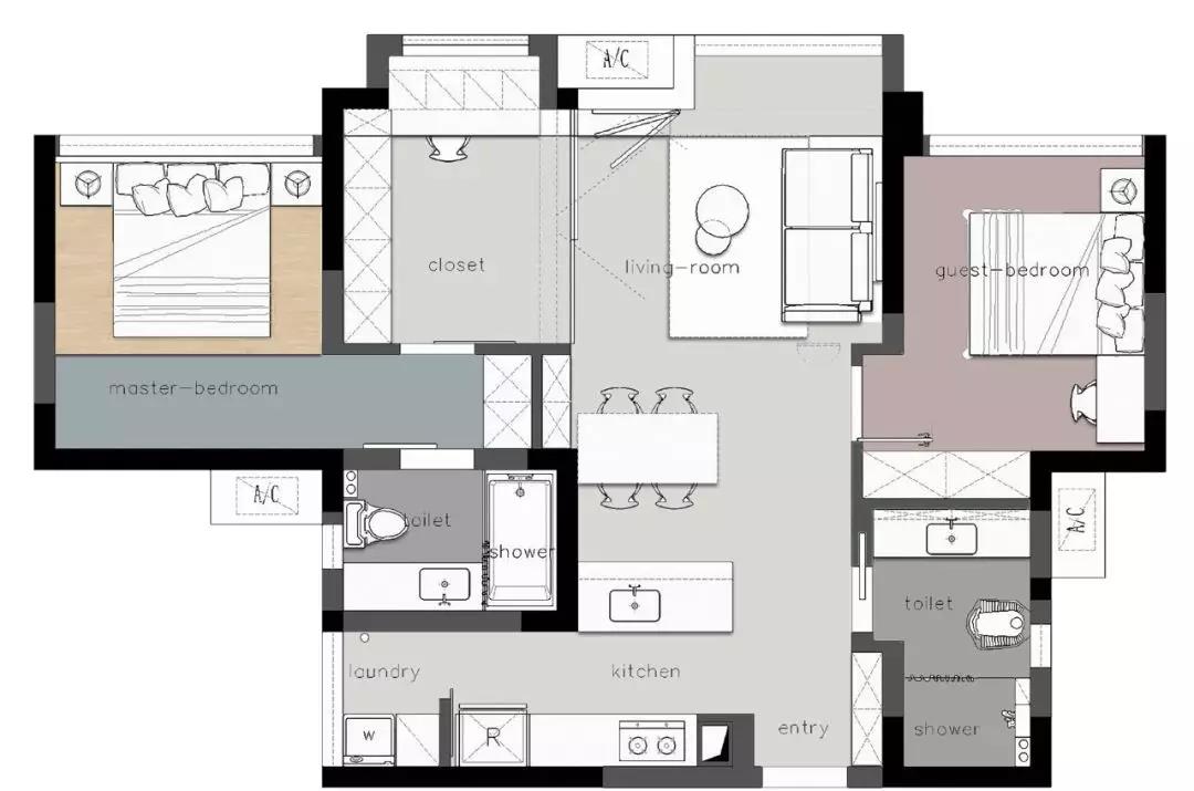 越来越多人不铺地板不铺砖，学她家走一圈水磨石照样很高级，晒晒