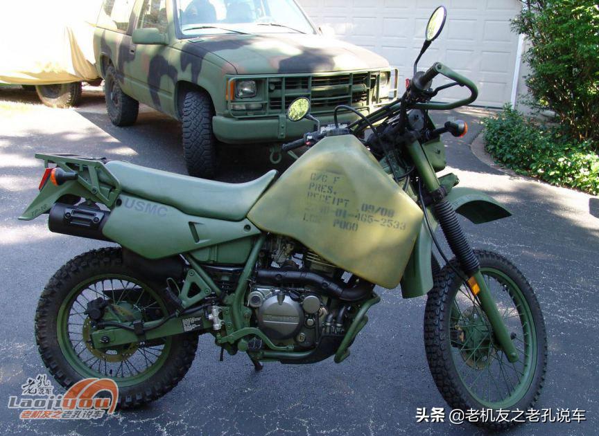 你不知道的国产摩托车,川崎新型军用摩托