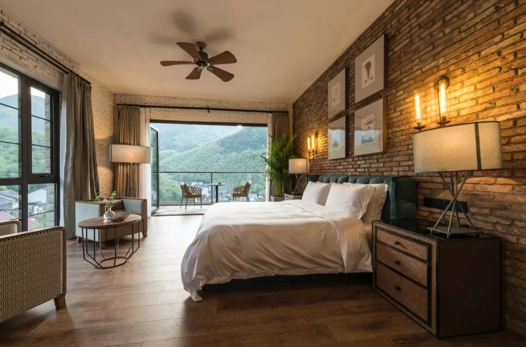 莫干山网红儿童旋转滑梯民宿,莫干山新晋森林亲子民宿无边泳池