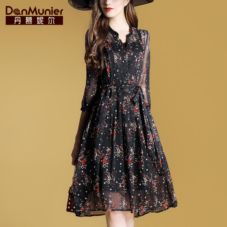 早秋新款女装40岁女人穿搭裙子,早秋40岁气质女人穿搭