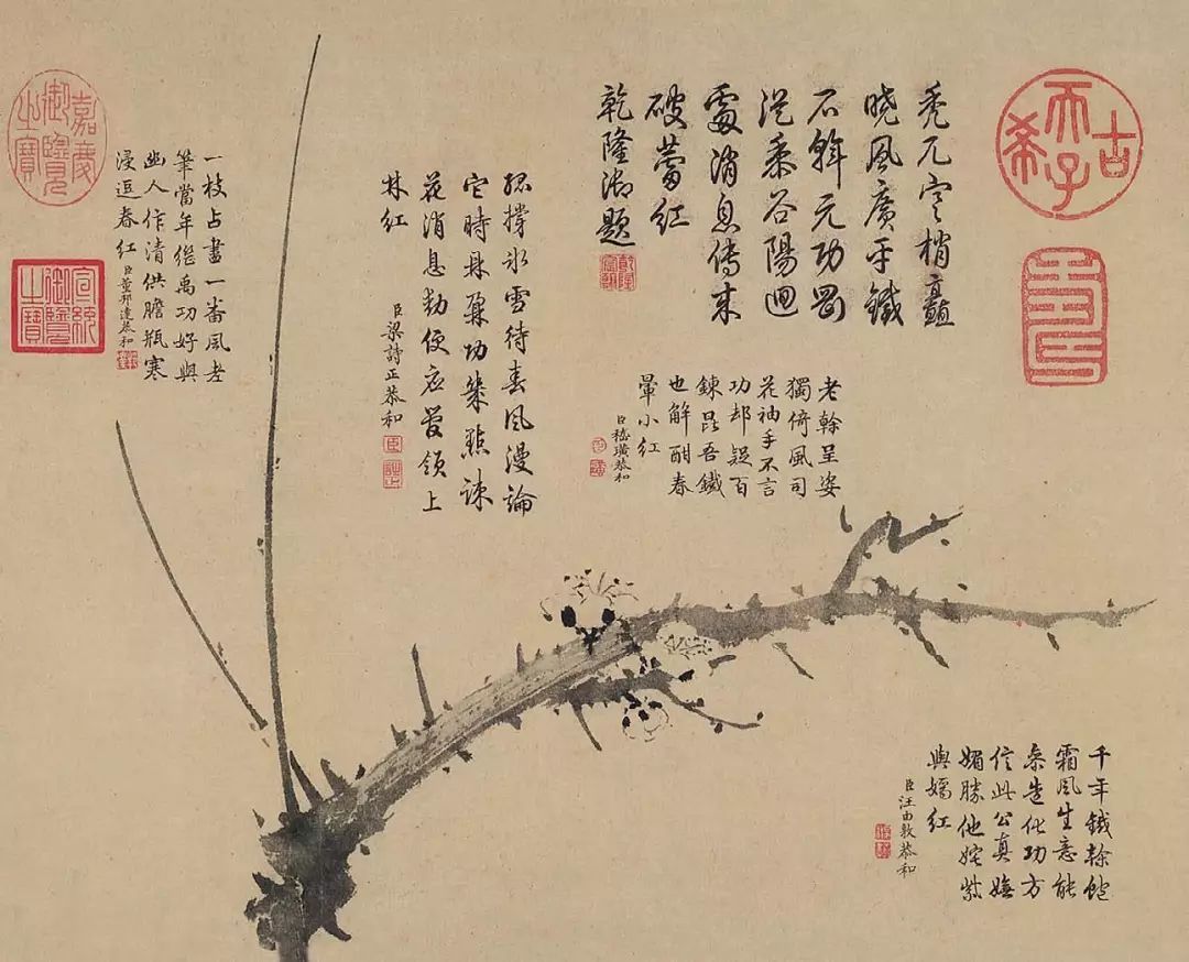 王冕画梅有何特别之处,历代画梅花名人