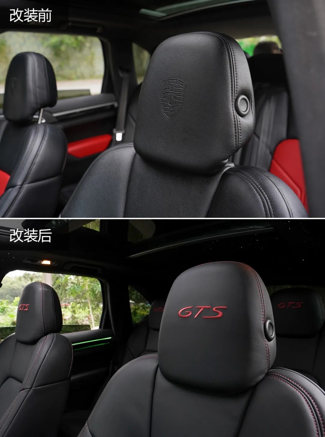 13年卡宴翻新后黑色外观,13年保时捷卡宴翻新