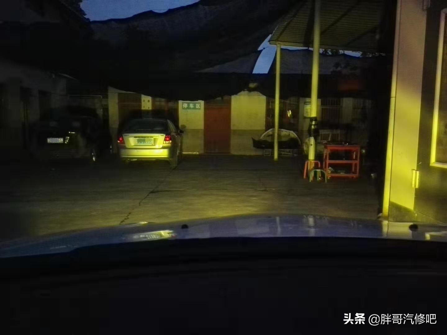 大灯散光不聚光自制透镜,大灯散光且亮度太低