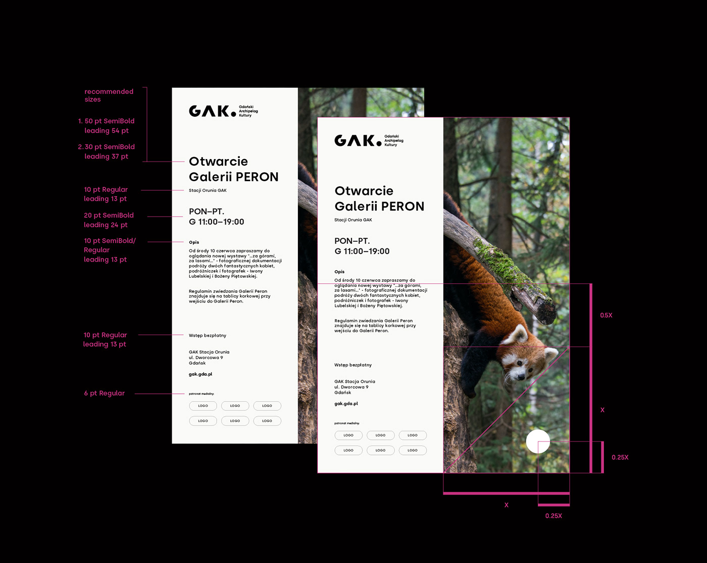 平面设计|GAK格但斯克文化群岛地方政府文化机构品牌形象设计