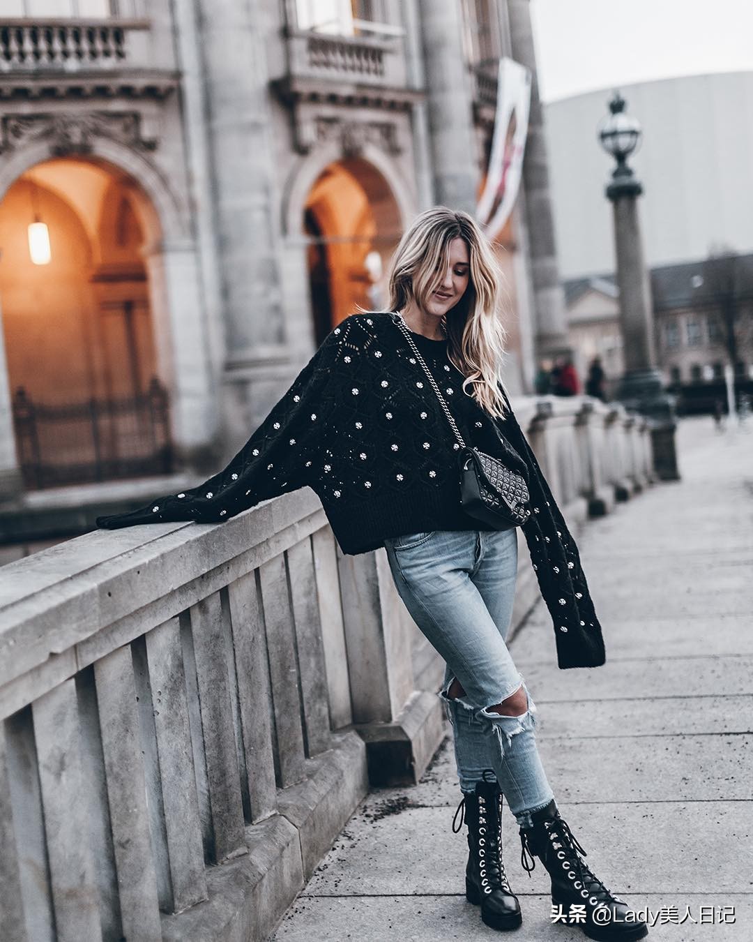 ins宽松毛衣搭配,ins风宽松毛衣搭配