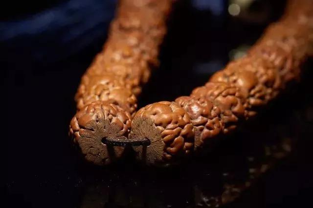 藏式龙鳞纹小金刚包浆,藏式小金刚108颗包浆