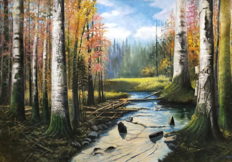 中国小幅油画作品大展作品集,三峡丹青油画作品