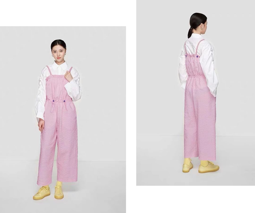 穿上背带裤，校门口保安叔叔都不拦我