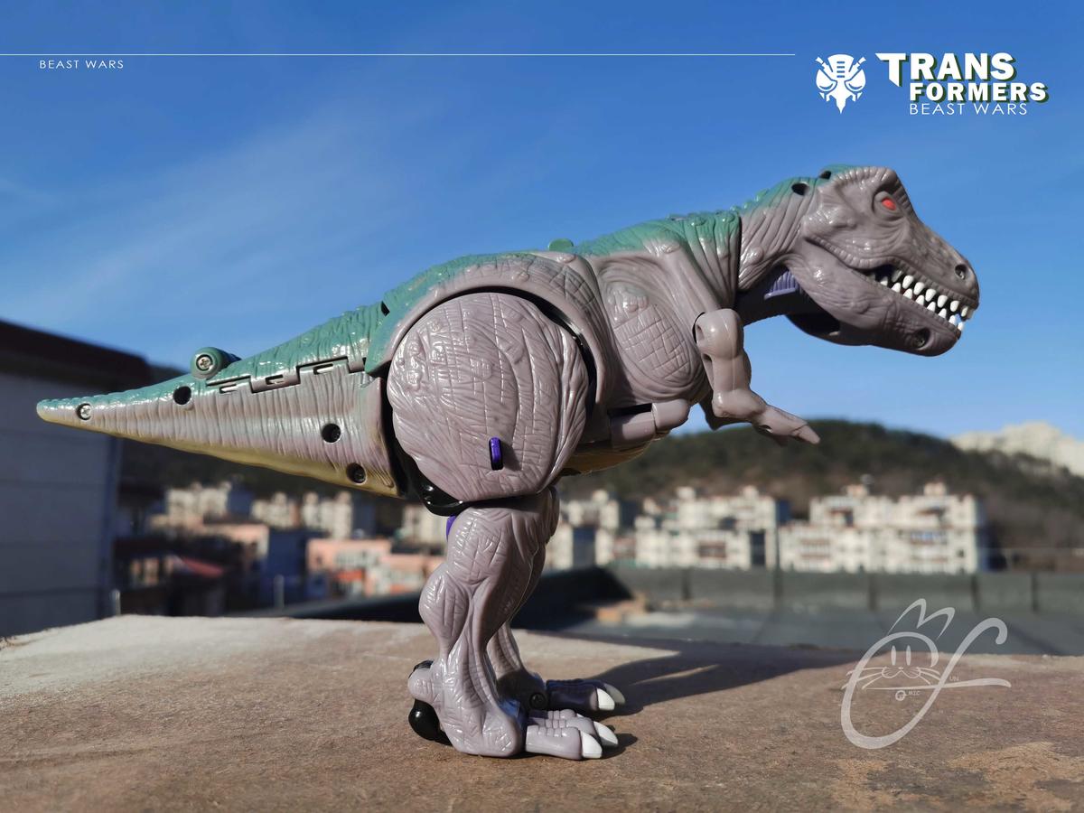 bw金属变体霸王龙威震天,变形金刚bwvs01测评