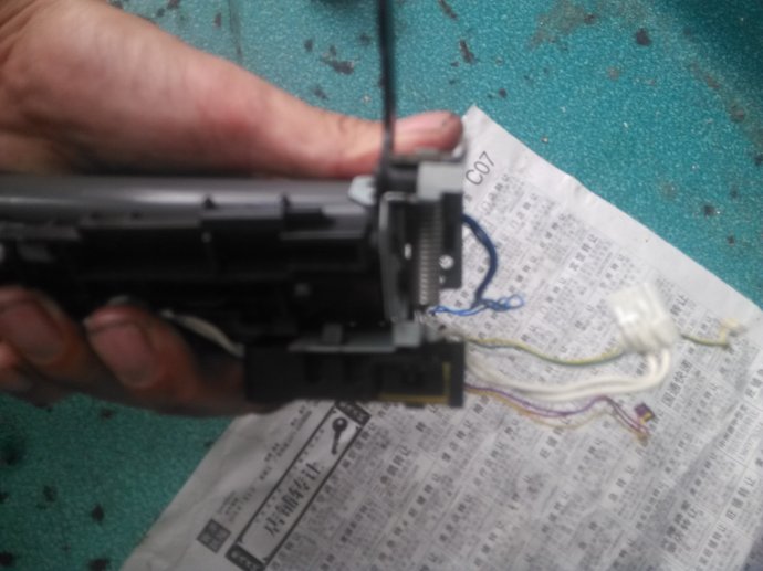 佳能2900更换定影组件教程,佳能2900打印机定影错误