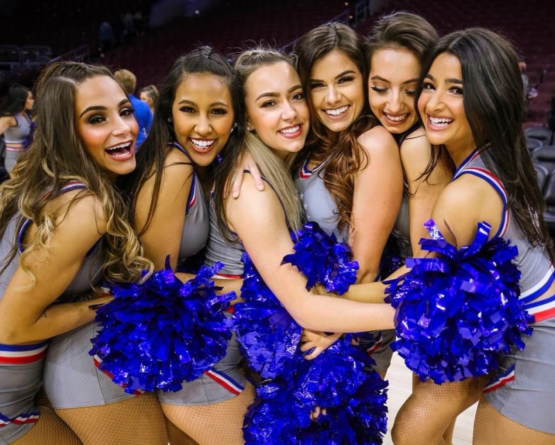 nba拉拉队演出,nba拉拉队季前赛