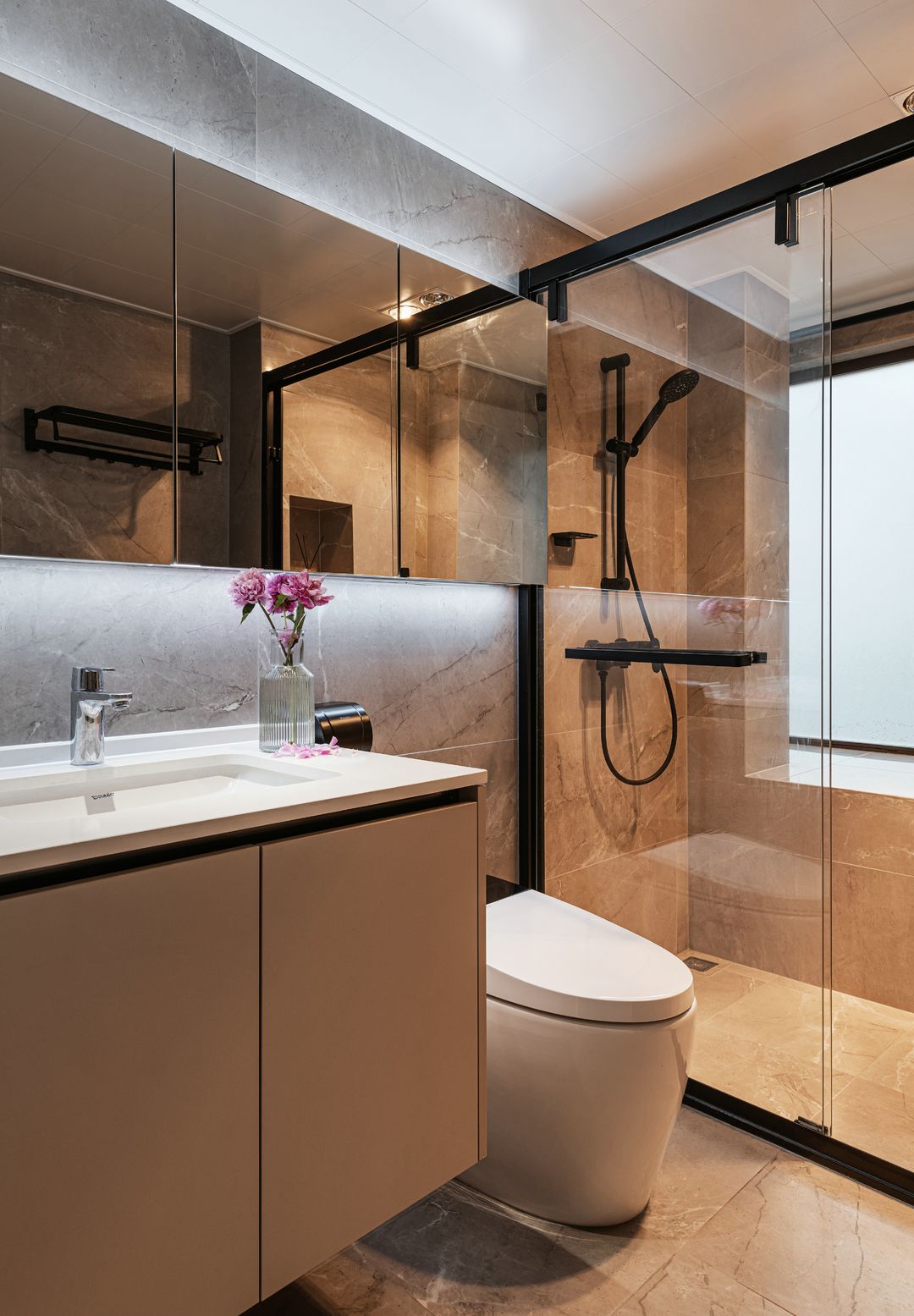 120平现代新中式设计越住越喜欢,大户型120平装修朴素舒适