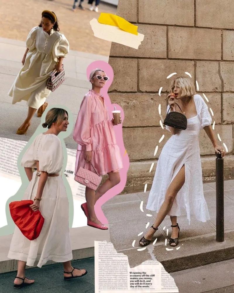 今年风头不减的泡泡袖如何穿,泡泡袖胳膊松紧怎么改不显壮