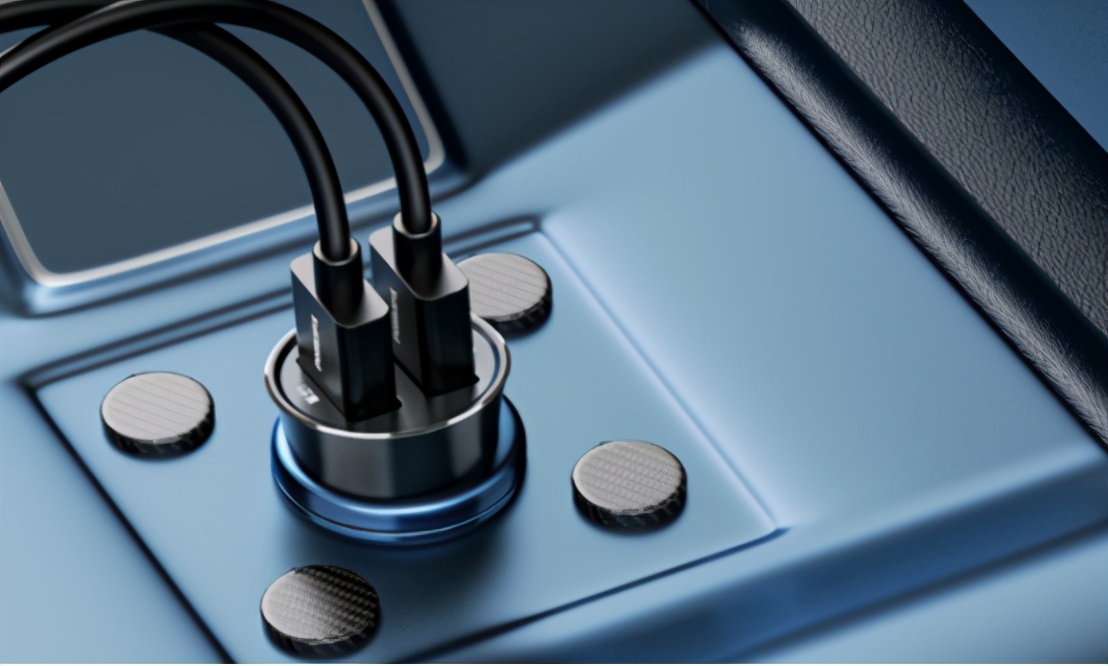 飞利浦45w车充,飞利浦口红车载充电器快充