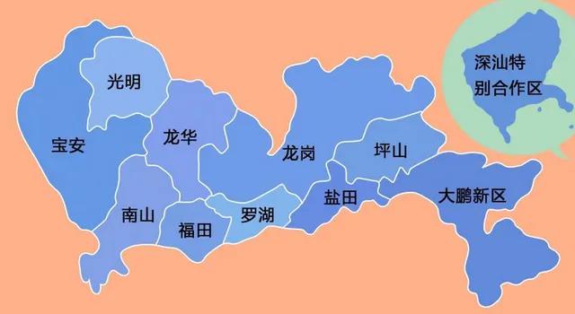 深圳各区常住人口排名,深圳宝安九围有多少人口