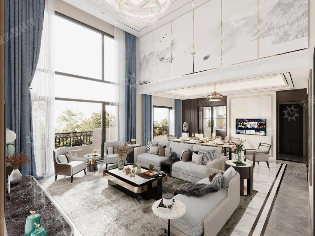 150平中式仿古庭院设计,苏式合院外观设计效果图