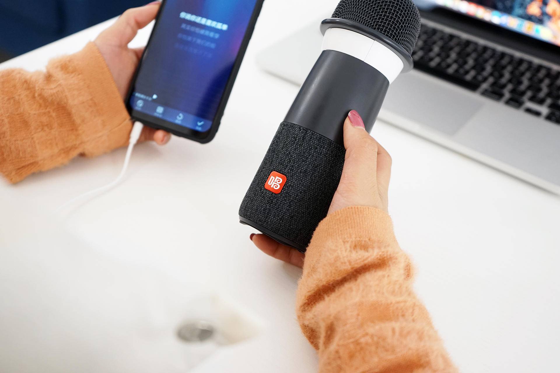 唱吧g1麦克风降噪按钮在哪,唱吧麦克风g1蓝牙连接教程