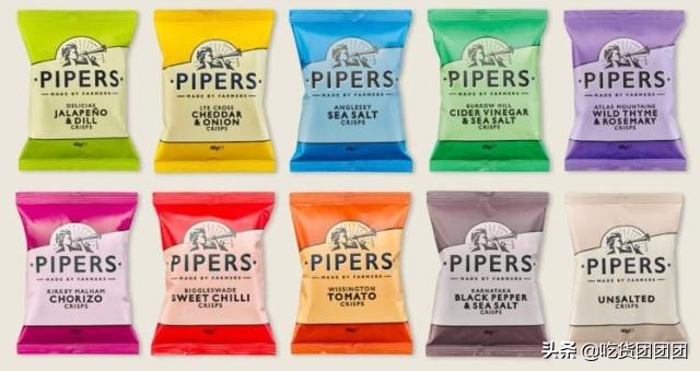 英国乐事薯片,如何吃到更多种类食物