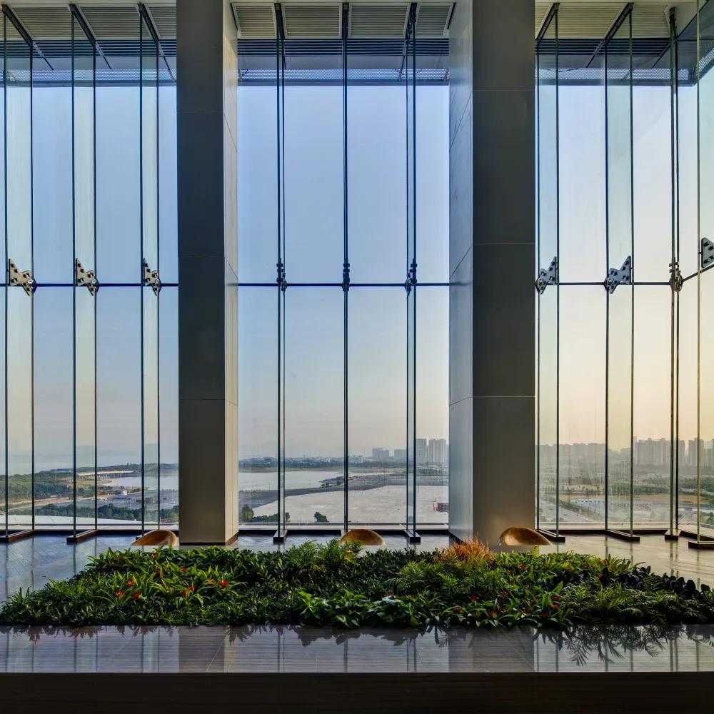 杭州木棉花酒店概念设计,深圳湾木棉花酒店前台