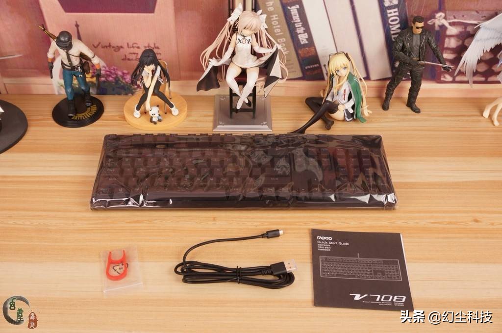 雷柏v720是真机械键盘吗,拆开雷柏无线键盘