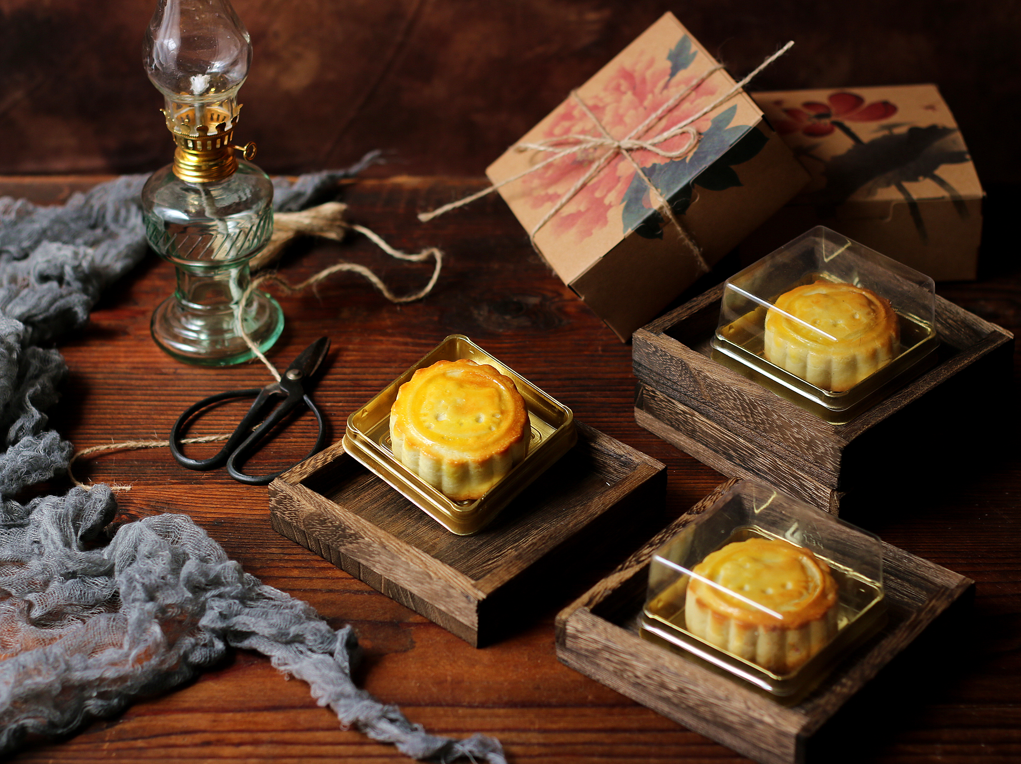 奶黄流心酥苏式月饼,正宗的流心奶黄月饼无糖