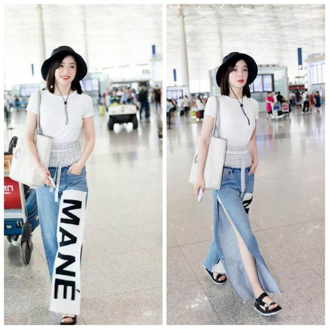 热巴同款防晒,热巴戴渔夫帽