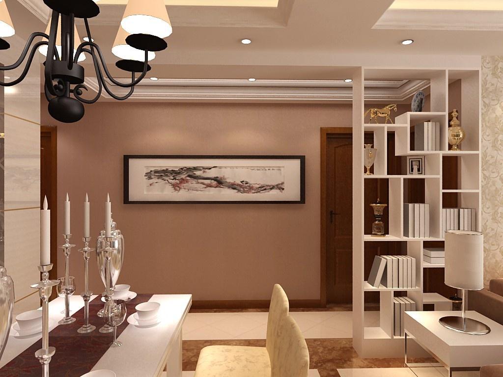 博古架隔断3米高,30多层博古架