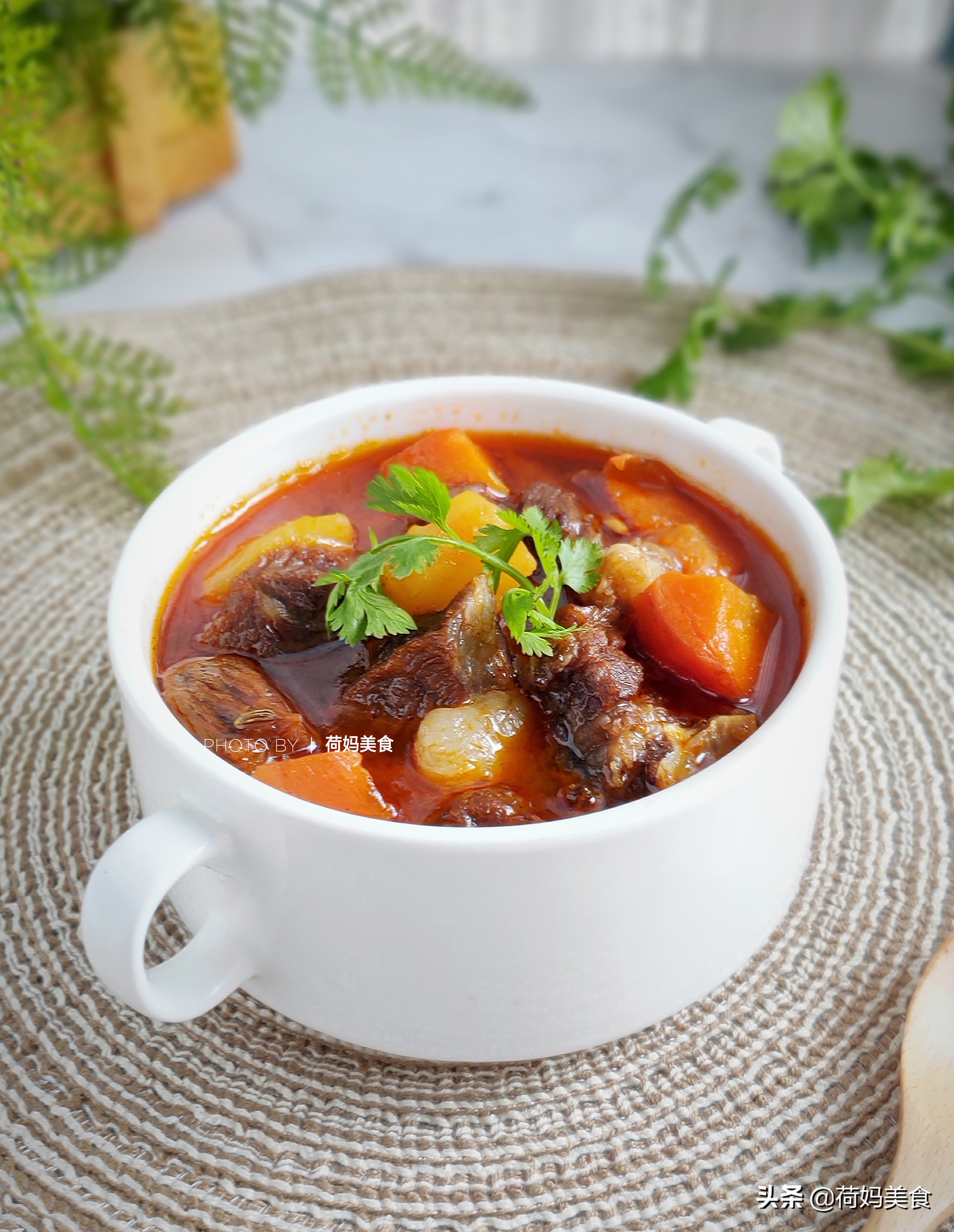 土豆炖牛肉的做法与步骤,家常饭土豆炖牛肉的正宗做法