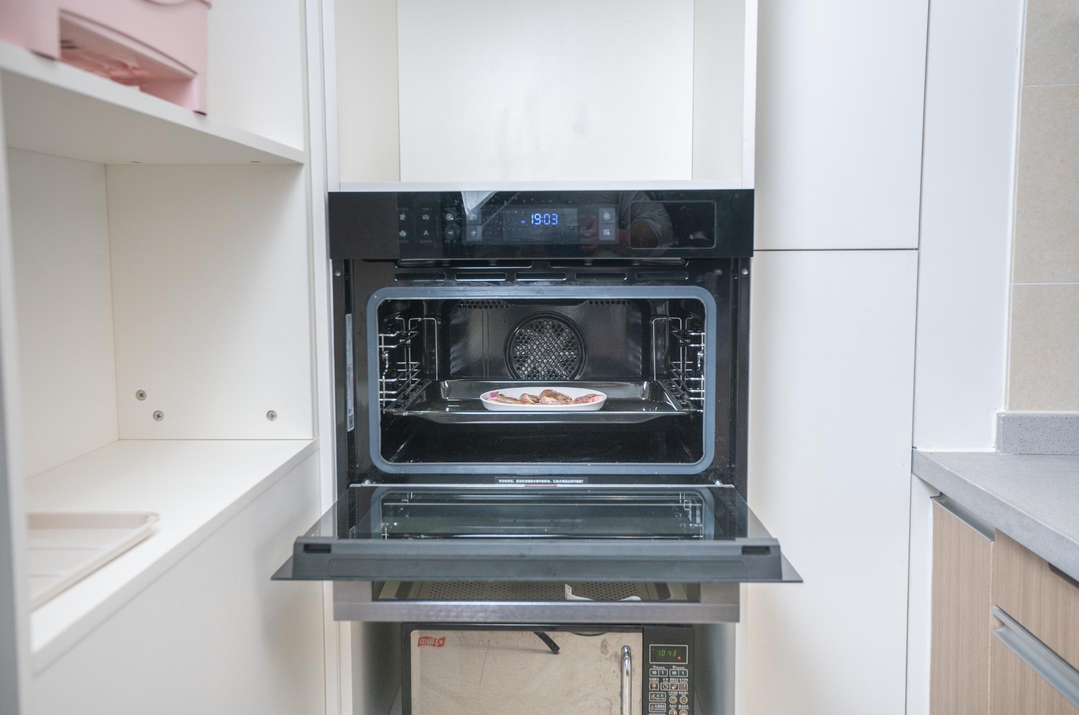 美的a8蒸烤箱怎么烤,美的烤箱38升新手入门必备