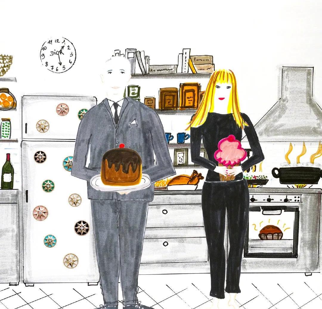 第一支dior口红,因为一支口红和男友分手