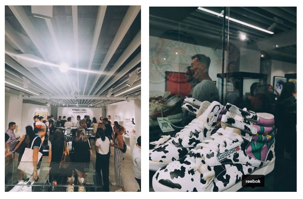 风靡全球的「Tongue+Chic街头密码」潮鞋艺术展首登上海