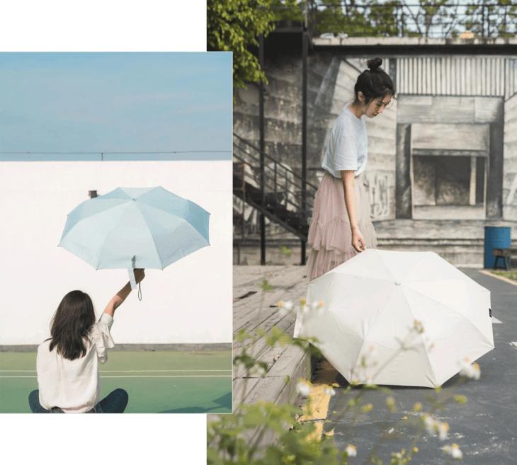 这才是全自动雨伞,自动收伞的懒人伞