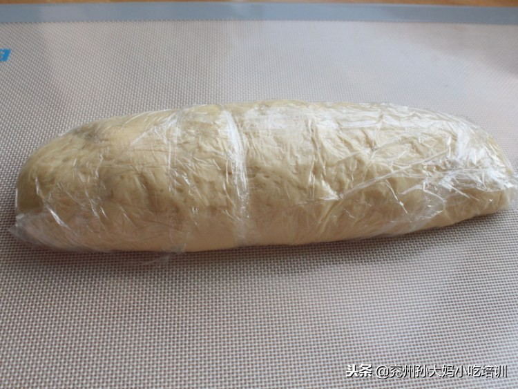 自家炸油条面的做法,家庭自制老面发面油条的做法