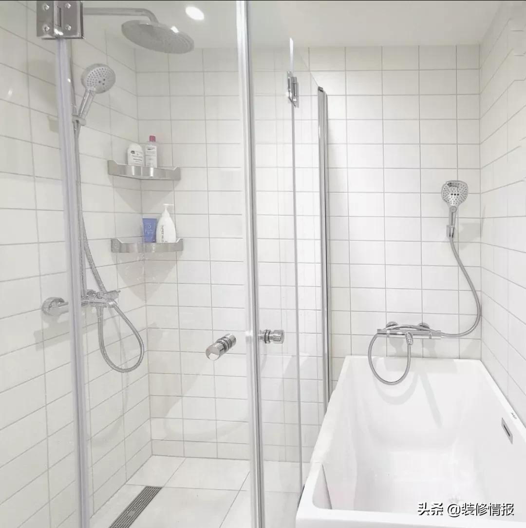 小户型卫生间平面布局最佳效果图,正方小户型卫生间设计布局