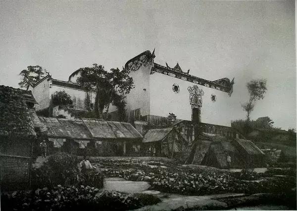 100年前中国风景建筑老照片,两亿多年前的景观